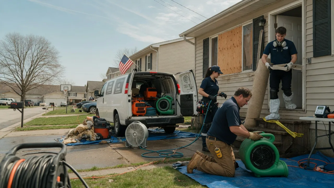 Water Damage Restoration in Oriental, NC near me
